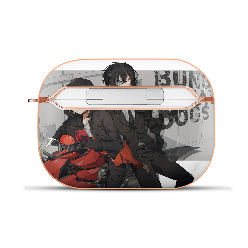 （画像用） 文豪ストレイドッグス Bungo Stray Dogs 【AirPods Pro用】ハードシェル保護ケース｜耐衝撃・防指紋・カラビナ付き商品仕様