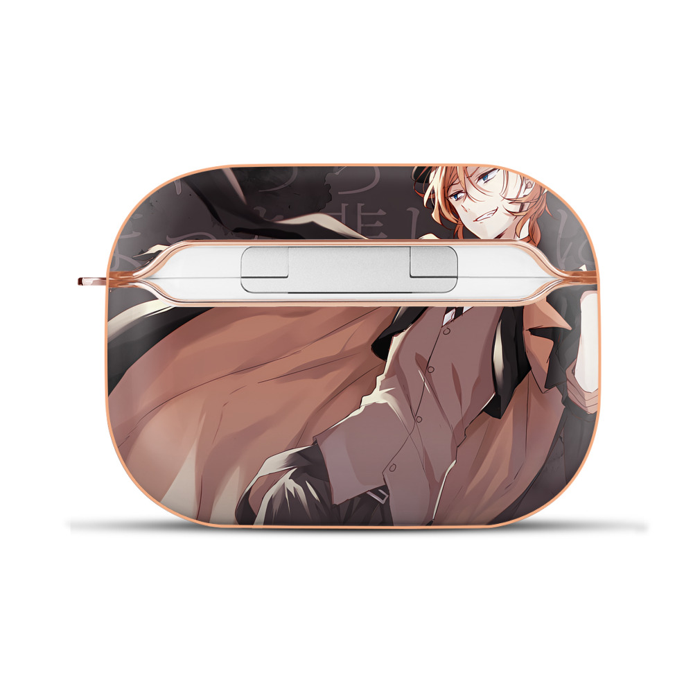 （画像用） 文豪ストレイドッグス Bungo Stray Dogs 【AirPods Pro用】ハードシェル保護ケース｜耐衝撃・防指紋・カラビナ付き商品仕様