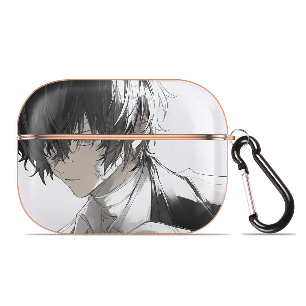 （画像用） 文豪ストレイドッグス Bungo Stray Dogs 【AirPods Pro用】ハードシェル保護ケース｜耐衝撃・防指紋・カラビナ付き商品仕様