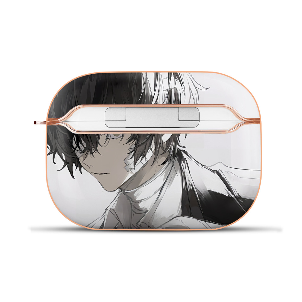 （画像用） 文豪ストレイドッグス Bungo Stray Dogs 【AirPods Pro用】ハードシェル保護ケース｜耐衝撃・防指紋・カラビナ付き商品仕様