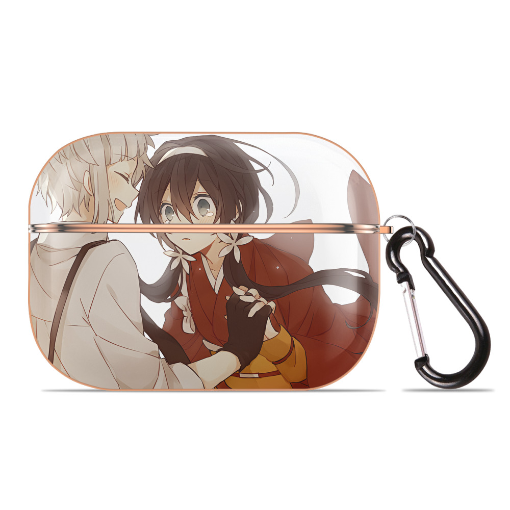 （画像用） 文豪ストレイドッグス Bungo Stray Dogs 【AirPods Pro用】ハードシェル保護ケース｜耐衝撃・防指紋・カラビナ付き商品仕様