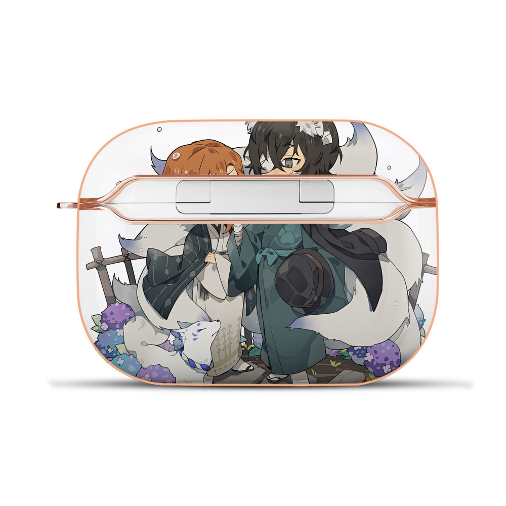 （画像用） 文豪ストレイドッグス Bungo Stray Dogs 【AirPods Pro用】ハードシェル保護ケース｜耐衝撃・防指紋・カラビナ付き商品仕様