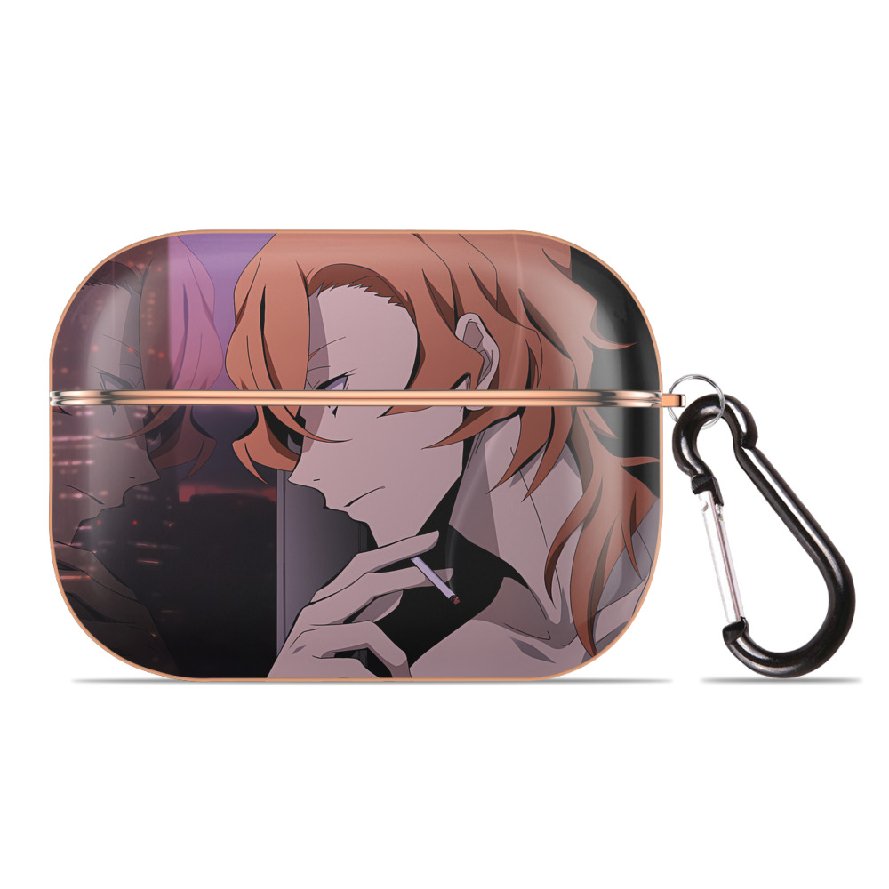 （画像用） 文豪ストレイドッグス Bungo Stray Dogs 【AirPods Pro用】ハードシェル保護ケース｜耐衝撃・防指紋・カラビナ付き商品仕様