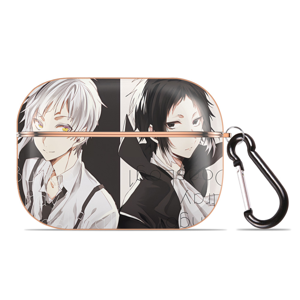 （画像用） 文豪ストレイドッグス Bungo Stray Dogs 【AirPods Pro用】ハードシェル保護ケース｜耐衝撃・防指紋・カラビナ付き商品仕様