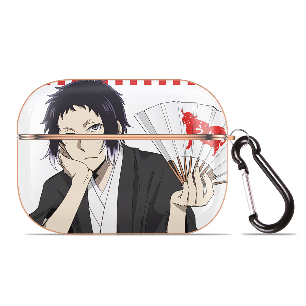 （画像用） 文豪ストレイドッグス Bungo Stray Dogs 【AirPods Pro用】ハードシェル保護ケース｜耐衝撃・防指紋・カラビナ付き商品仕様