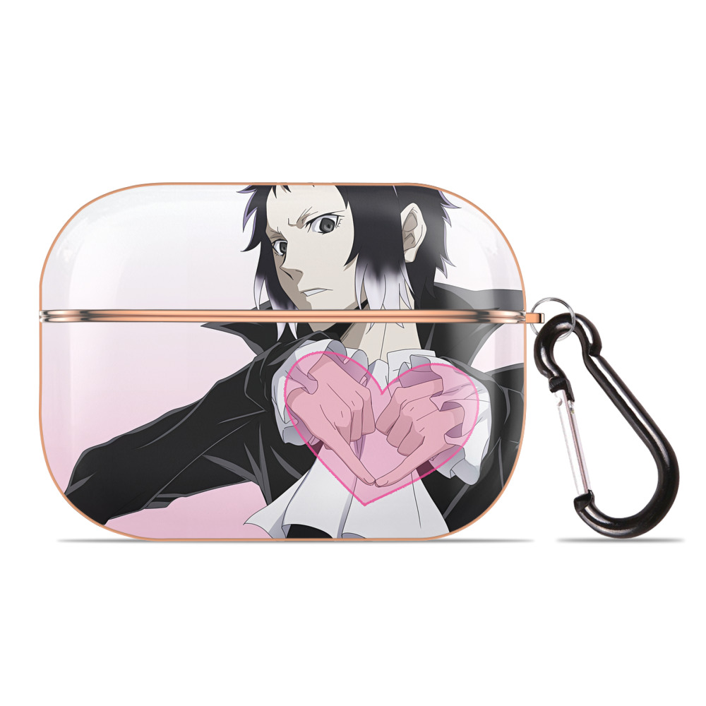 （画像用） 文豪ストレイドッグス Bungo Stray Dogs 【AirPods Pro用】ハードシェル保護ケース｜耐衝撃・防指紋・カラビナ付き商品仕様