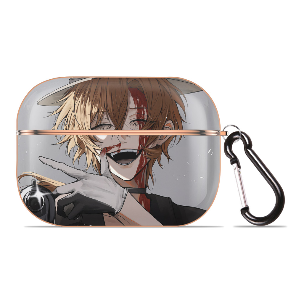（画像用） 文豪ストレイドッグス Bungo Stray Dogs 【AirPods Pro用】ハードシェル保護ケース｜耐衝撃・防指紋・カラビナ付き商品仕様