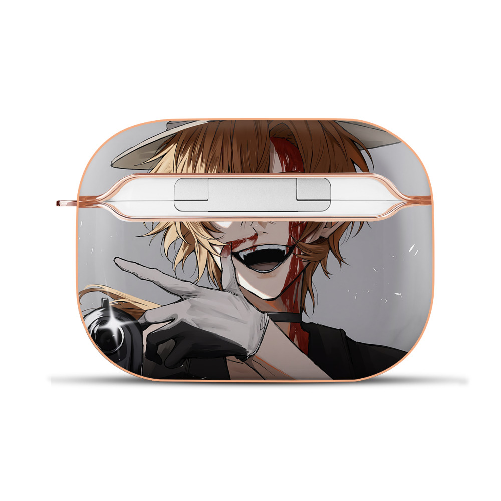 （画像用） 文豪ストレイドッグス Bungo Stray Dogs 【AirPods Pro用】ハードシェル保護ケース｜耐衝撃・防指紋・カラビナ付き商品仕様