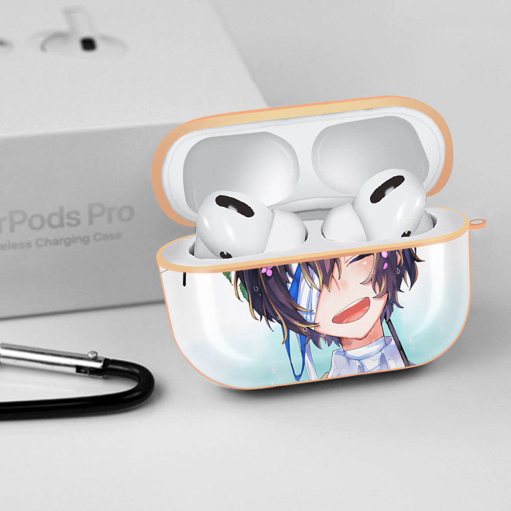 文豪ストレイドッグス Bungo Stray Dogs 【AirPods Pro用】ハードシェル保護ケース｜耐衝撃・防指紋・カラビナ付き商品仕様