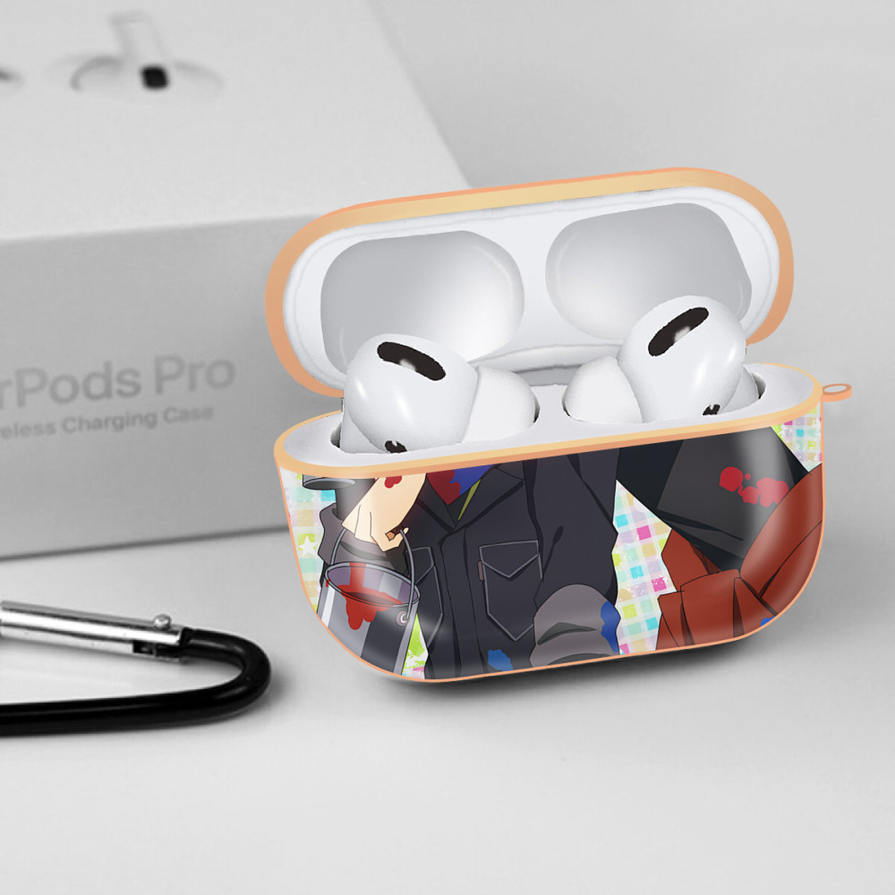 文豪ストレイドッグス Bungo Stray Dogs 【AirPods Pro用】ハードシェル保護ケース｜耐衝撃・防指紋・カラビナ付き商品仕様