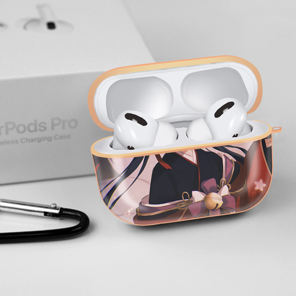 文豪ストレイドッグス Bungo Stray Dogs 【AirPods Pro用】ハードシェル保護ケース｜耐衝撃・防指紋・カラビナ付き商品仕様
