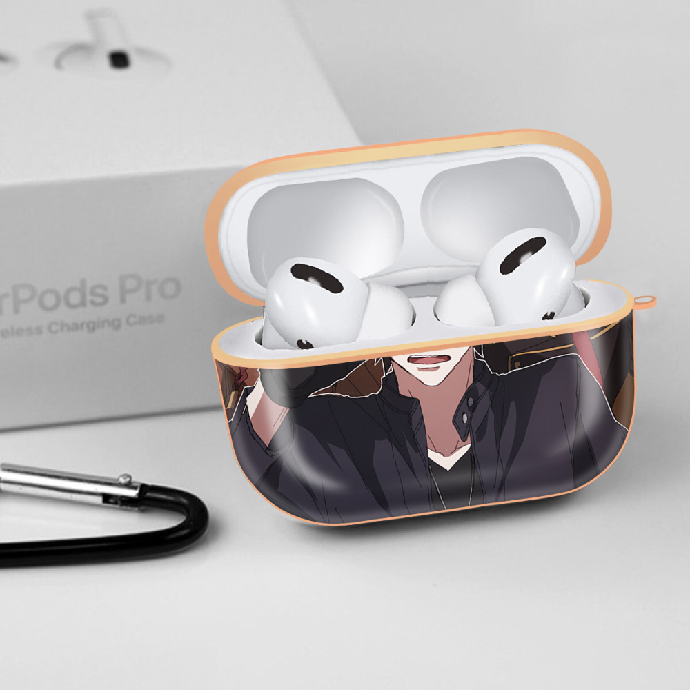 文豪ストレイドッグス Bungo Stray Dogs 【AirPods Pro用】ハードシェル保護ケース｜耐衝撃・防指紋・カラビナ付き商品仕様