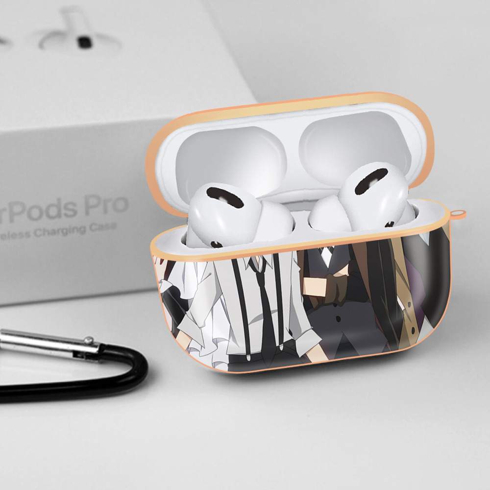 文豪ストレイドッグス Bungo Stray Dogs 【AirPods Pro用】ハードシェル保護ケース｜耐衝撃・防指紋・カラビナ付き商品仕様