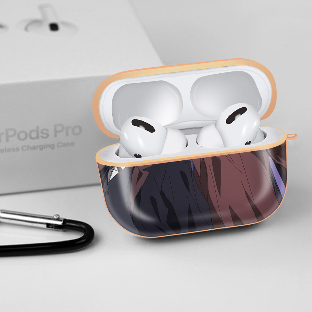 文豪ストレイドッグス Bungo Stray Dogs 【AirPods Pro用】ハードシェル保護ケース｜耐衝撃・防指紋・カラビナ付き商品仕様