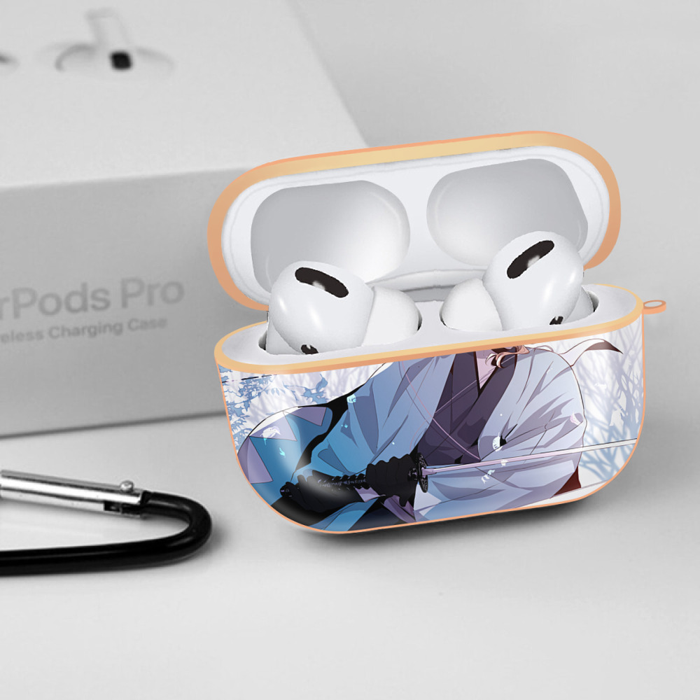 文豪ストレイドッグス Bungo Stray Dogs 【AirPods Pro用】ハードシェル保護ケース｜耐衝撃・防指紋・カラビナ付き商品仕様