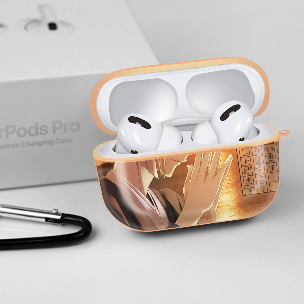 文豪ストレイドッグス Bungo Stray Dogs 【AirPods Pro用】ハードシェル保護ケース｜耐衝撃・防指紋・カラビナ付き商品仕様