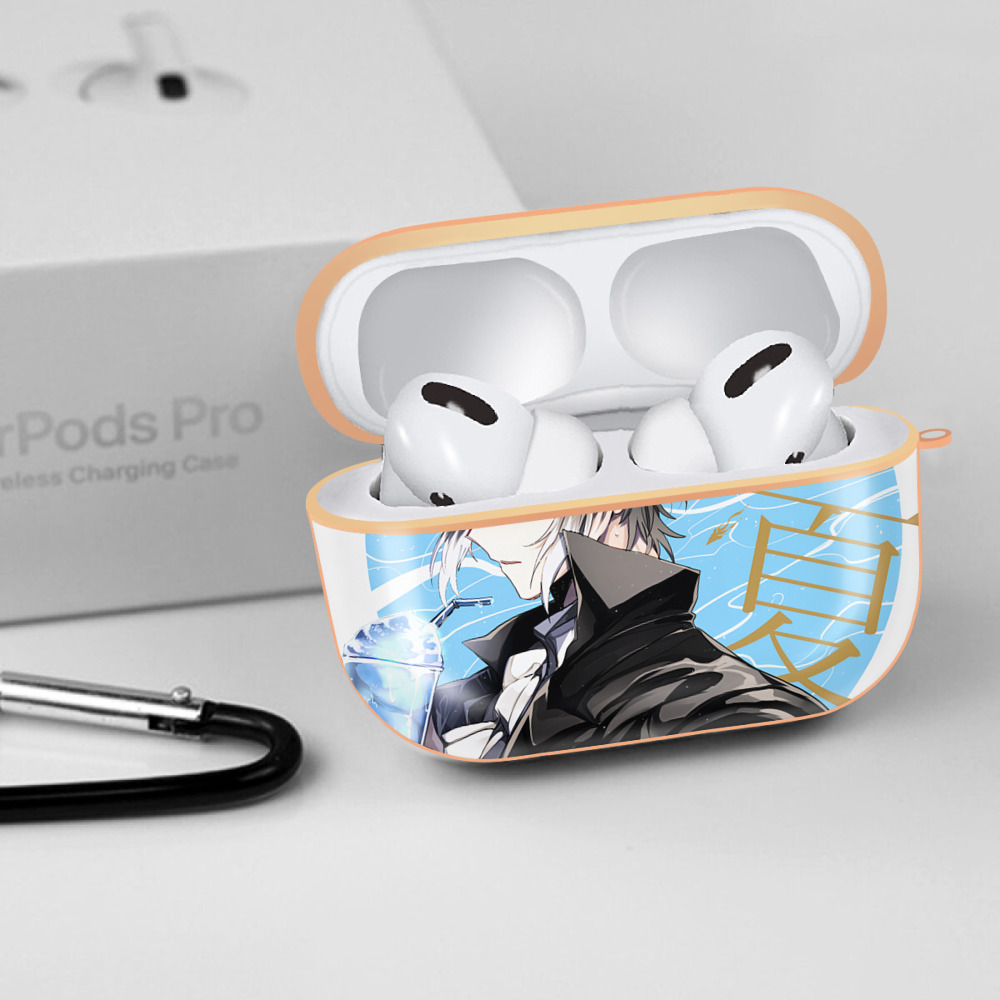文豪ストレイドッグス Bungo Stray Dogs 【AirPods Pro用】ハードシェル保護ケース｜耐衝撃・防指紋・カラビナ付き商品仕様