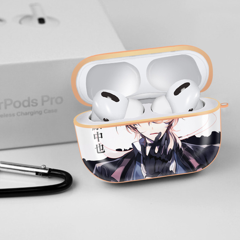 文豪ストレイドッグス Bungo Stray Dogs 【AirPods Pro用】ハードシェル保護ケース｜耐衝撃・防指紋・カラビナ付き商品仕様