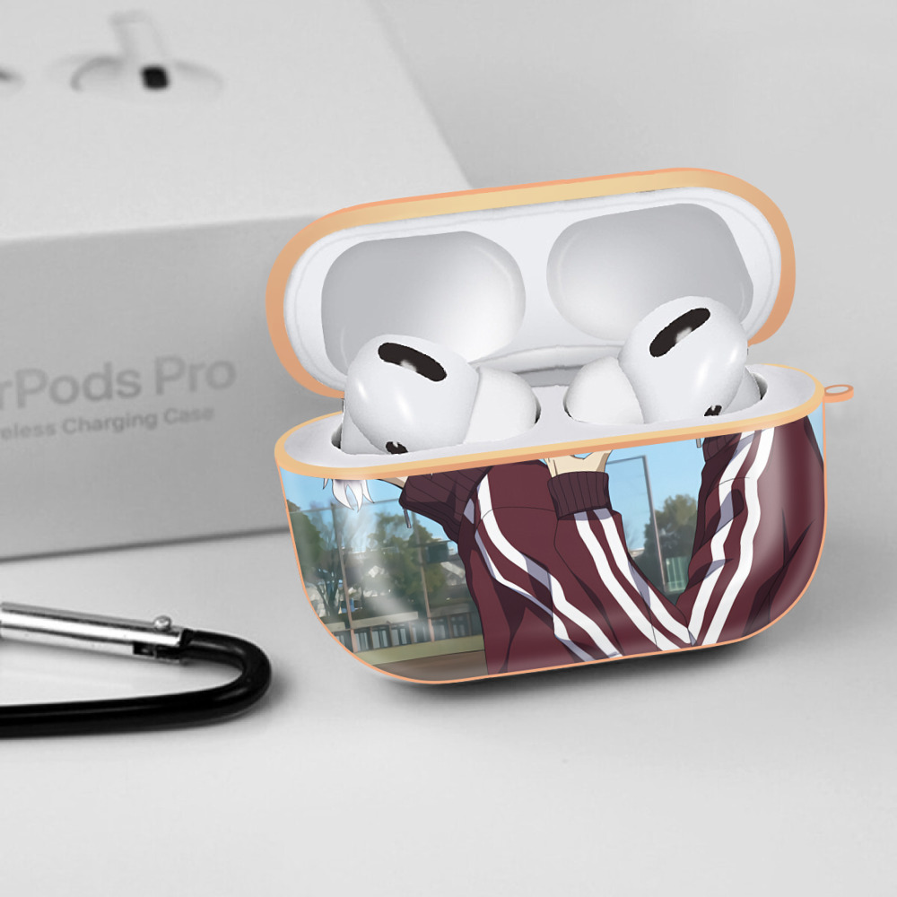 文豪ストレイドッグス Bungo Stray Dogs 【AirPods Pro用】ハードシェル保護ケース｜耐衝撃・防指紋・カラビナ付き商品仕様