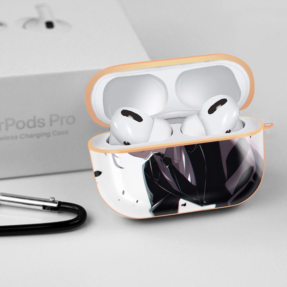 文豪ストレイドッグス Bungo Stray Dogs 【AirPods Pro用】ハードシェル保護ケース｜耐衝撃・防指紋・カラビナ付き商品仕様