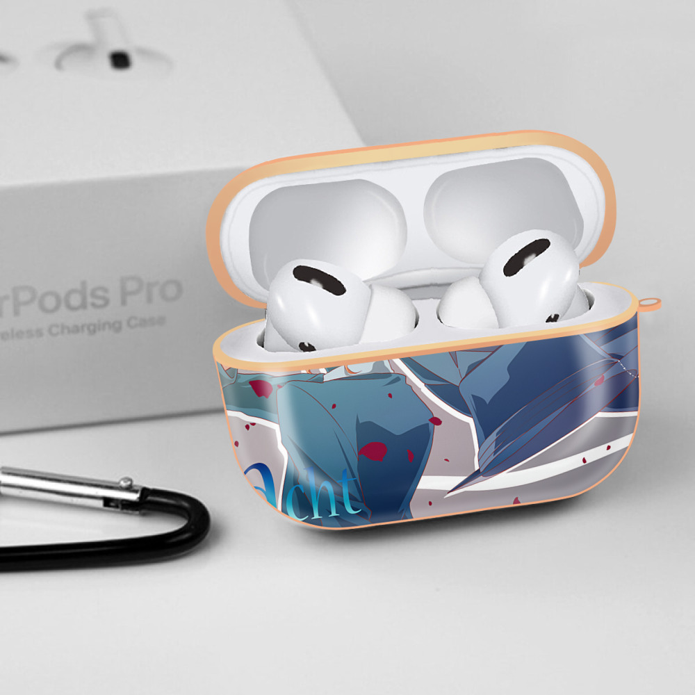 文豪ストレイドッグス Bungo Stray Dogs 【AirPods Pro用】ハードシェル保護ケース｜耐衝撃・防指紋・カラビナ付き商品仕様