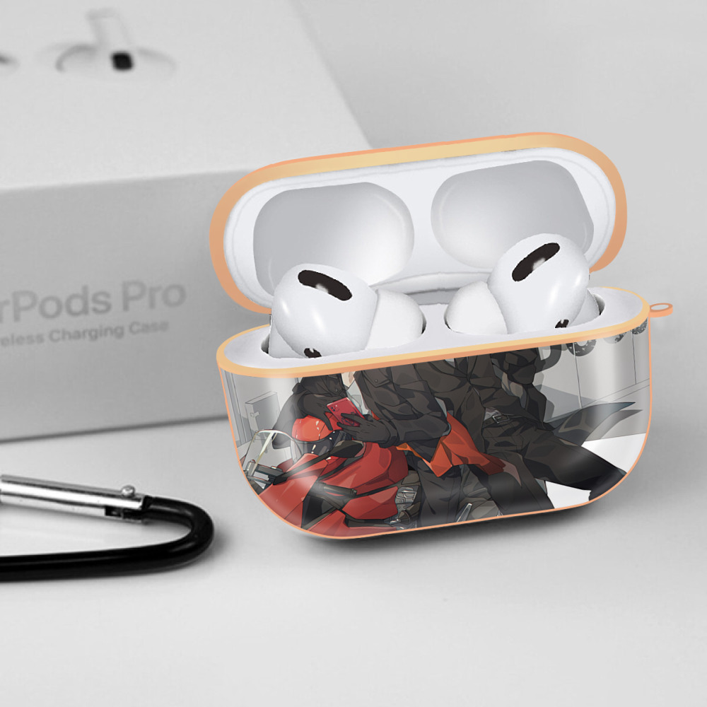 文豪ストレイドッグス Bungo Stray Dogs 【AirPods Pro用】ハードシェル保護ケース｜耐衝撃・防指紋・カラビナ付き商品仕様