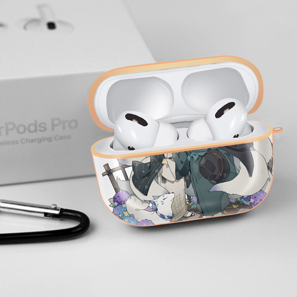 文豪ストレイドッグス Bungo Stray Dogs 【AirPods Pro用】ハードシェル保護ケース｜耐衝撃・防指紋・カラビナ付き商品仕様