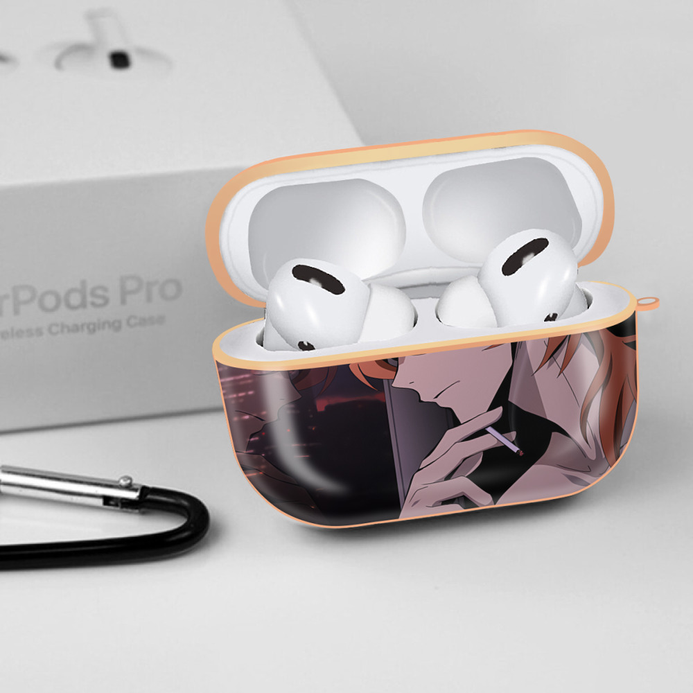 文豪ストレイドッグス Bungo Stray Dogs 【AirPods Pro用】ハードシェル保護ケース｜耐衝撃・防指紋・カラビナ付き商品仕様