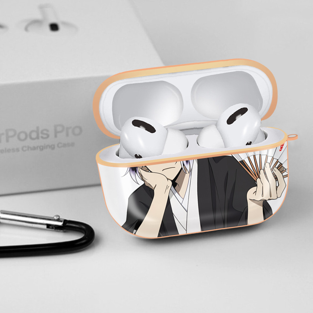文豪ストレイドッグス Bungo Stray Dogs 【AirPods Pro用】ハードシェル保護ケース｜耐衝撃・防指紋・カラビナ付き商品仕様