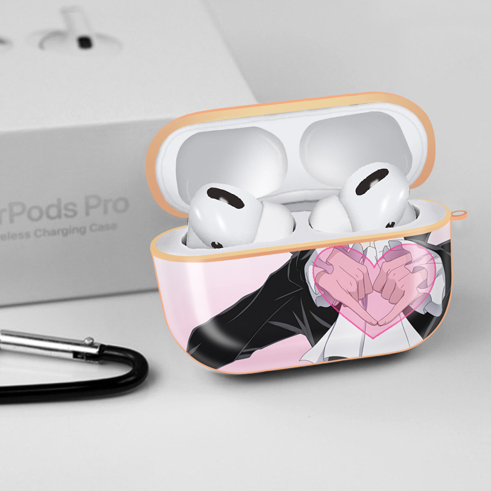 文豪ストレイドッグス Bungo Stray Dogs 【AirPods Pro用】ハードシェル保護ケース｜耐衝撃・防指紋・カラビナ付き商品仕様