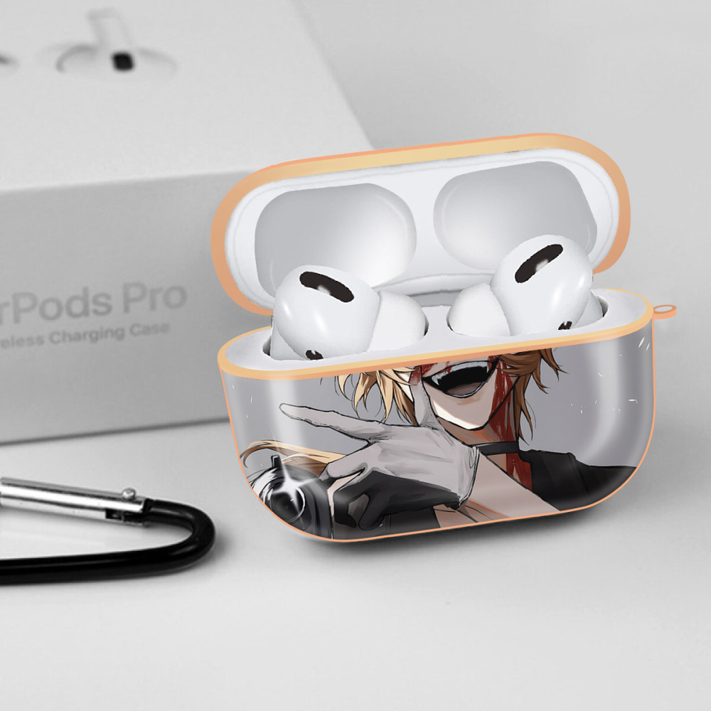 文豪ストレイドッグス Bungo Stray Dogs 【AirPods Pro用】ハードシェル保護ケース｜耐衝撃・防指紋・カラビナ付き商品仕様