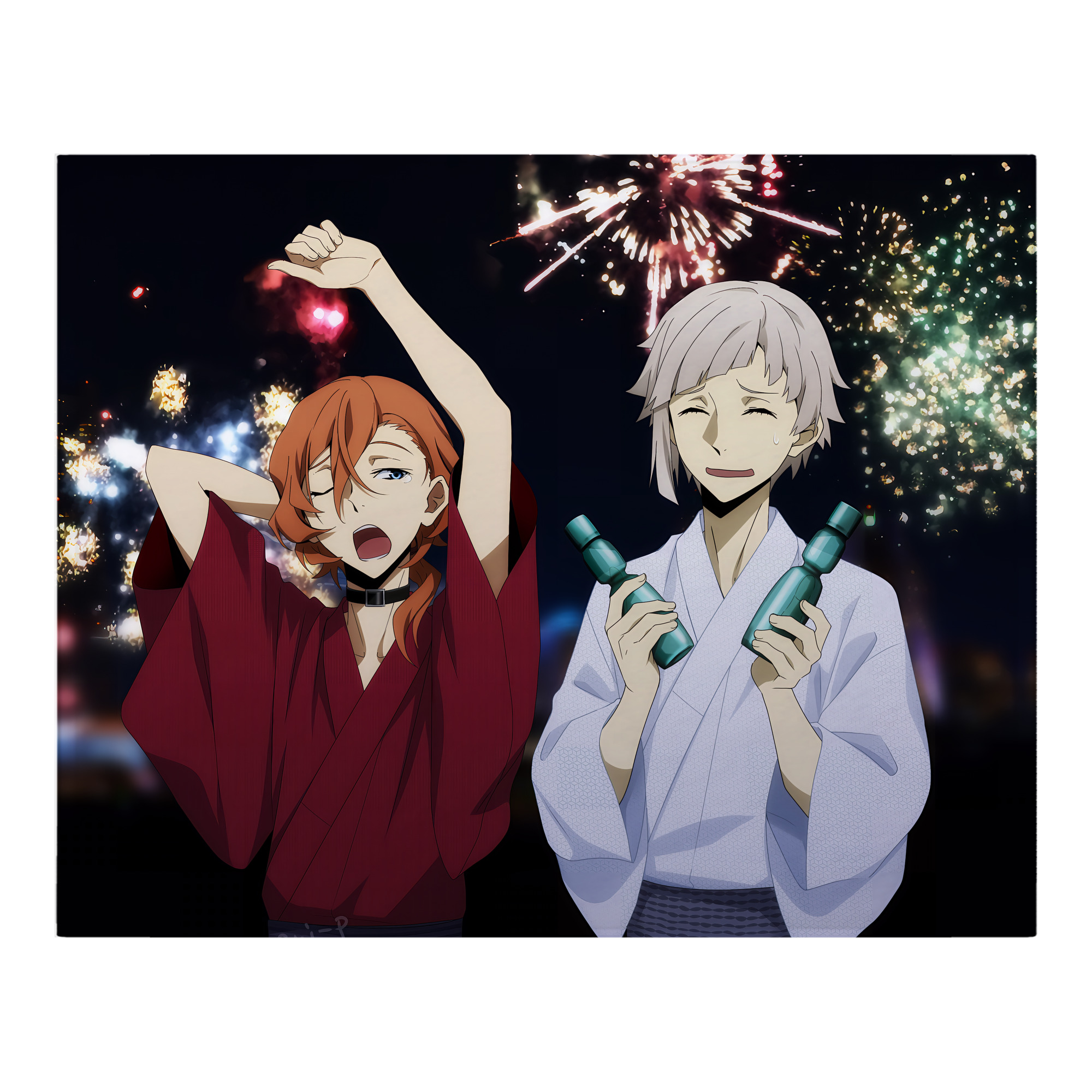 （画像用） 文豪ストレイドッグス Bungo Stray Dogs フランネルブランケット・多サイズ対応（横型）