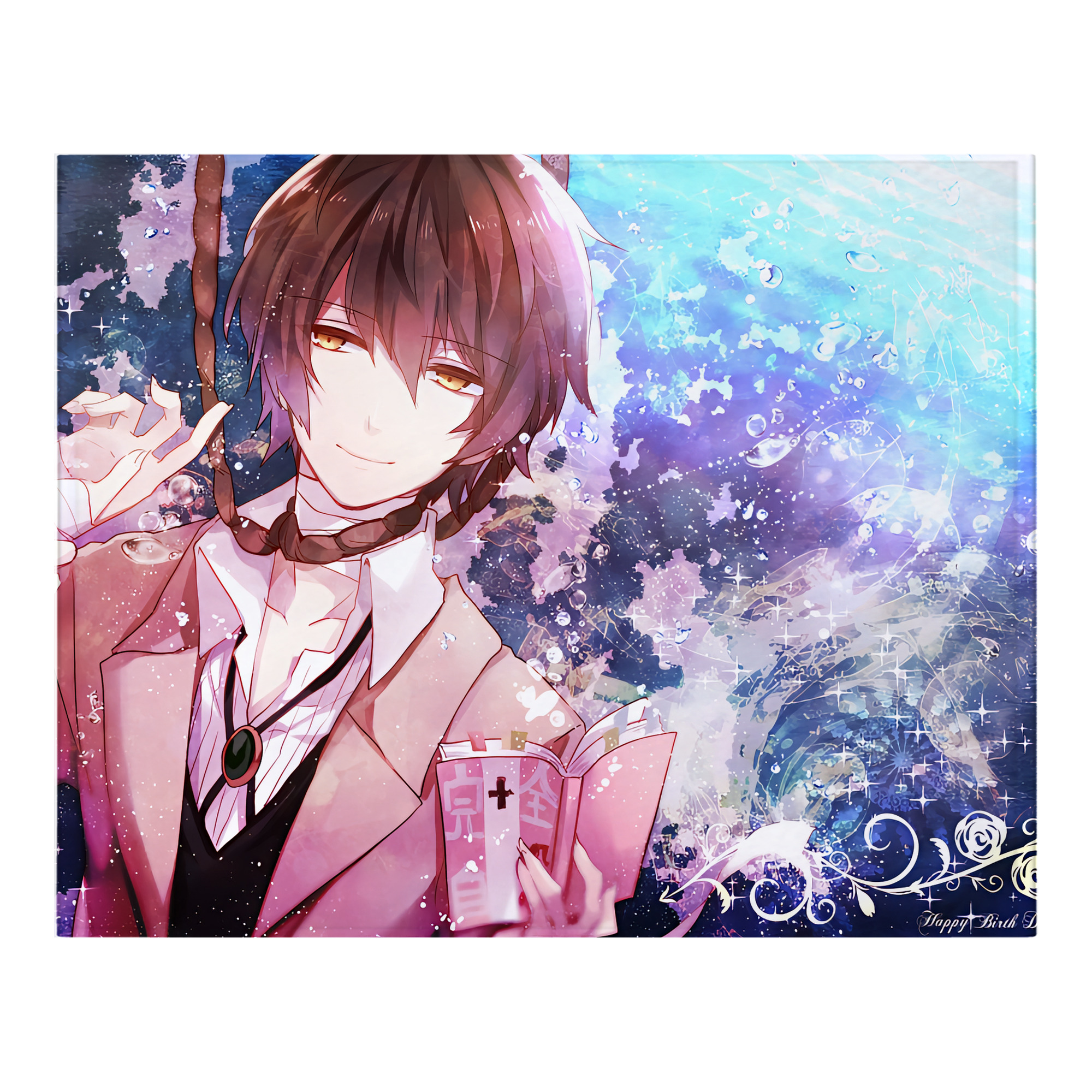 （画像用） 文豪ストレイドッグス Bungo Stray Dogs フランネルブランケット・多サイズ対応（横型）