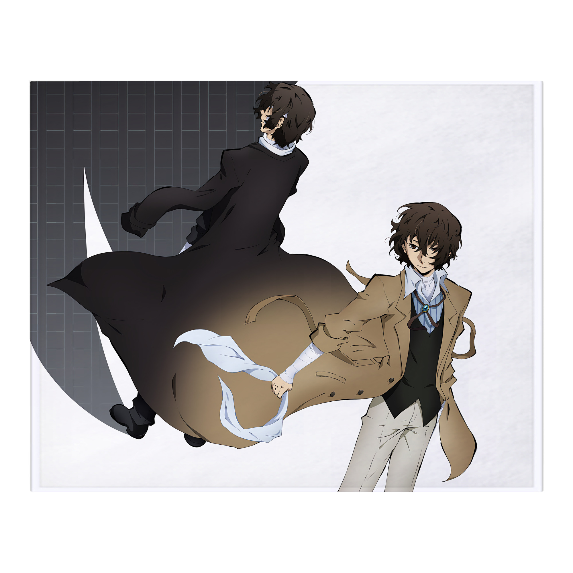 （画像用） 文豪ストレイドッグス Bungo Stray Dogs フランネルブランケット・多サイズ対応（横型）