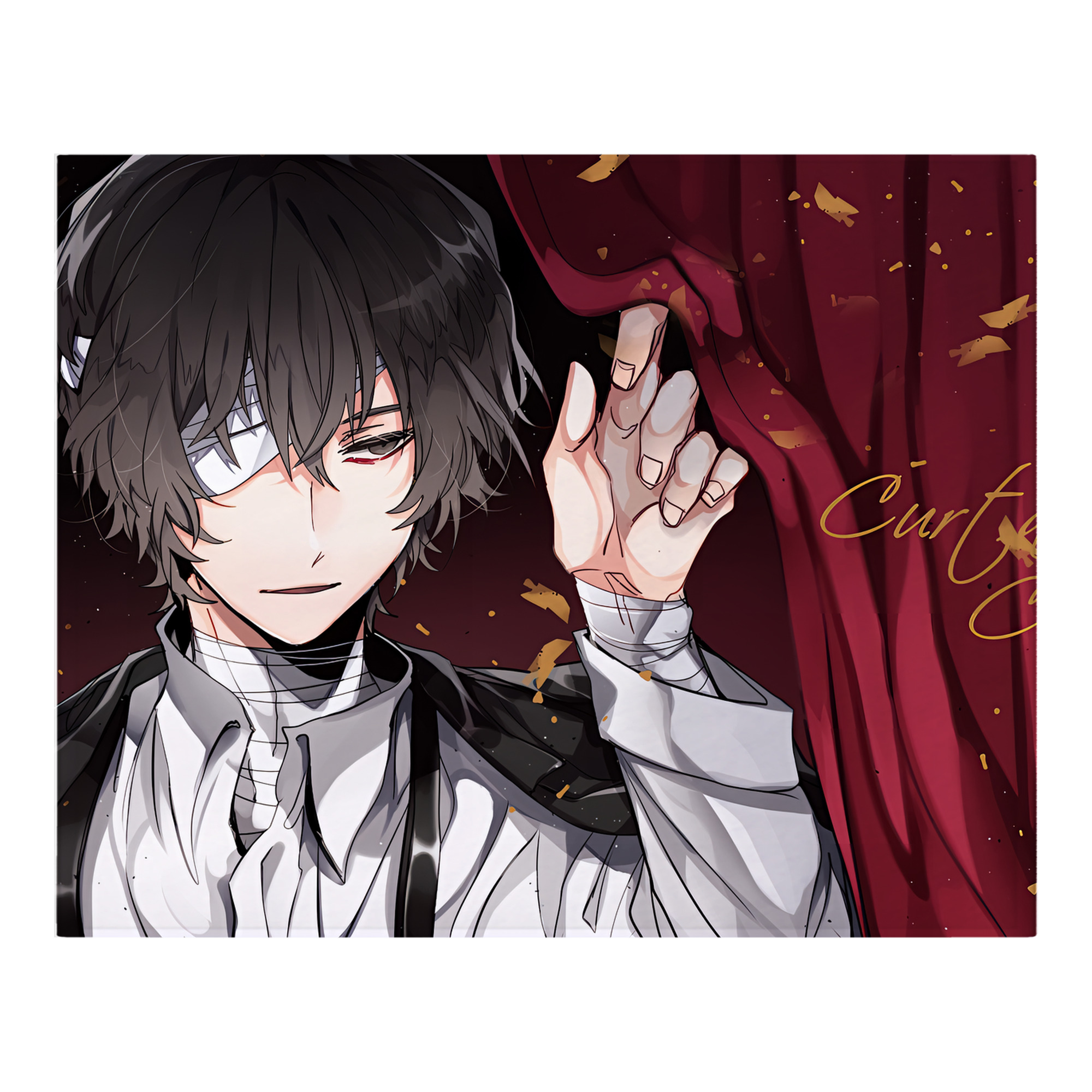 （画像用） 文豪ストレイドッグス Bungo Stray Dogs フランネルブランケット・多サイズ対応（横型）