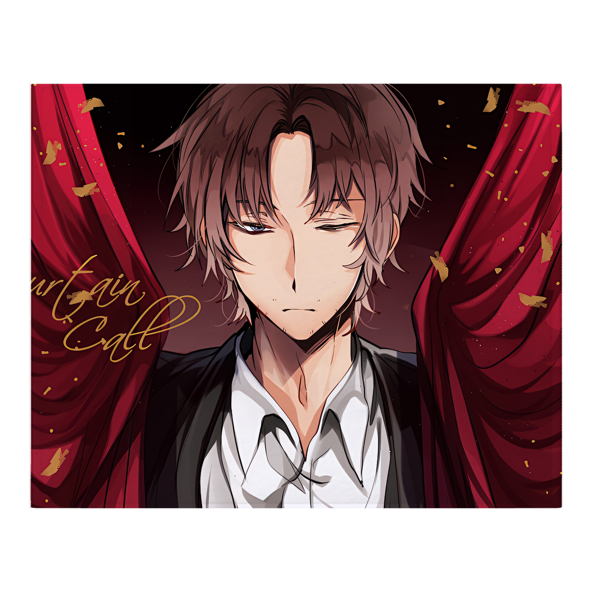 （画像用） 文豪ストレイドッグス Bungo Stray Dogs フランネルブランケット・多サイズ対応（横型）