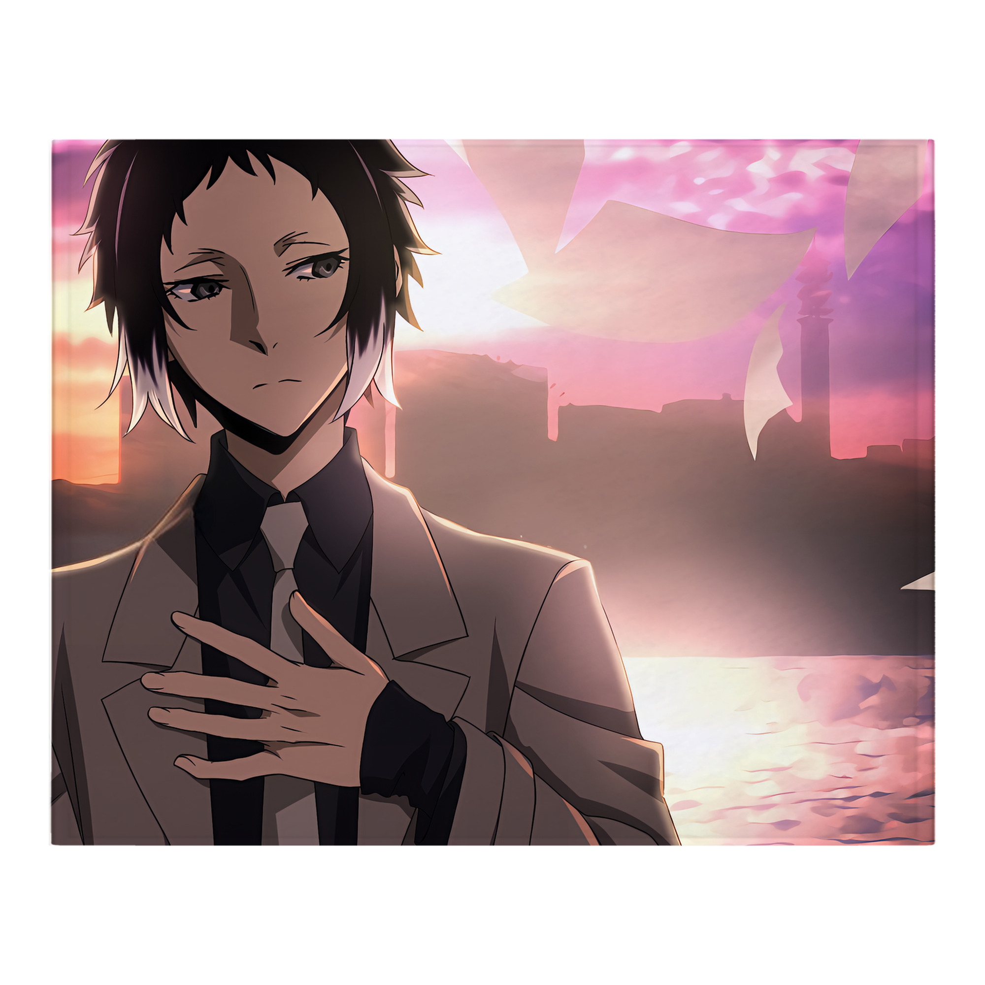 （画像用） 文豪ストレイドッグス Bungo Stray Dogs フランネルブランケット・多サイズ対応（横型）