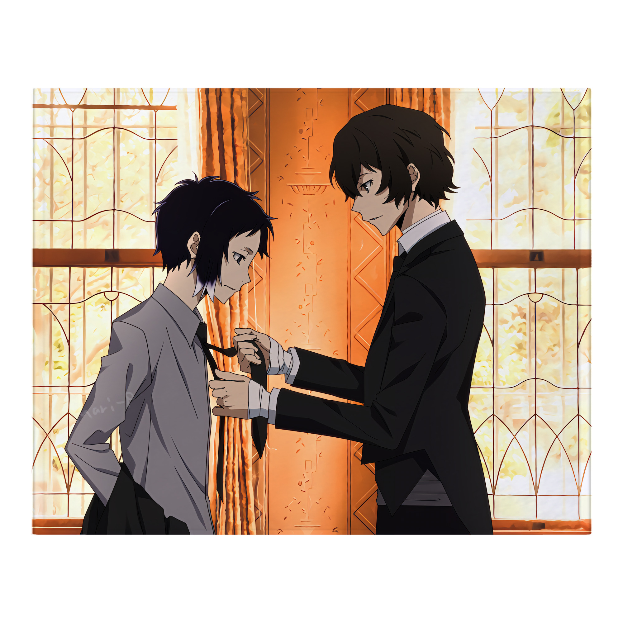 （画像用） 文豪ストレイドッグス Bungo Stray Dogs フランネルブランケット・多サイズ対応（横型）
