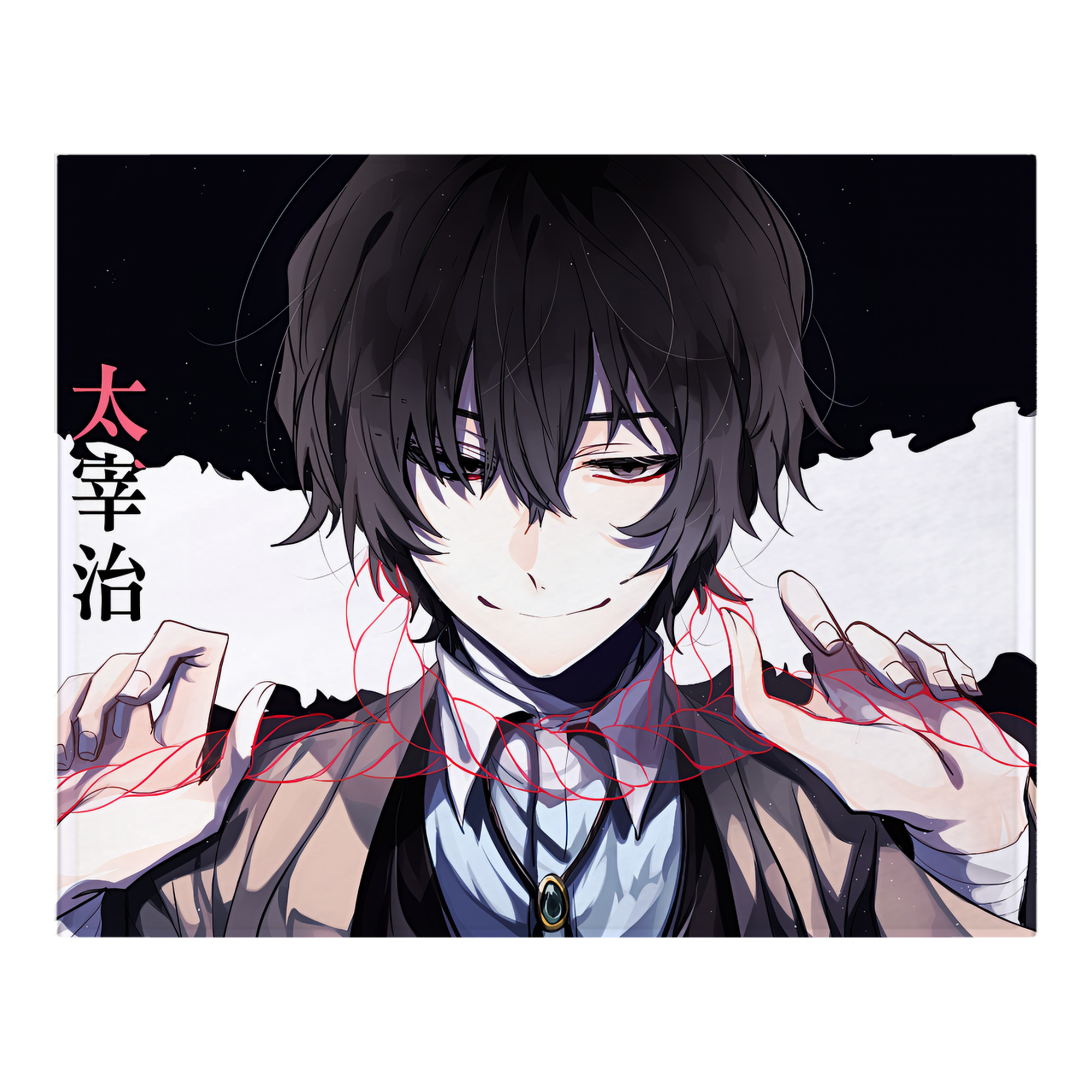 （画像用） 文豪ストレイドッグス Bungo Stray Dogs フランネルブランケット・多サイズ対応（横型）