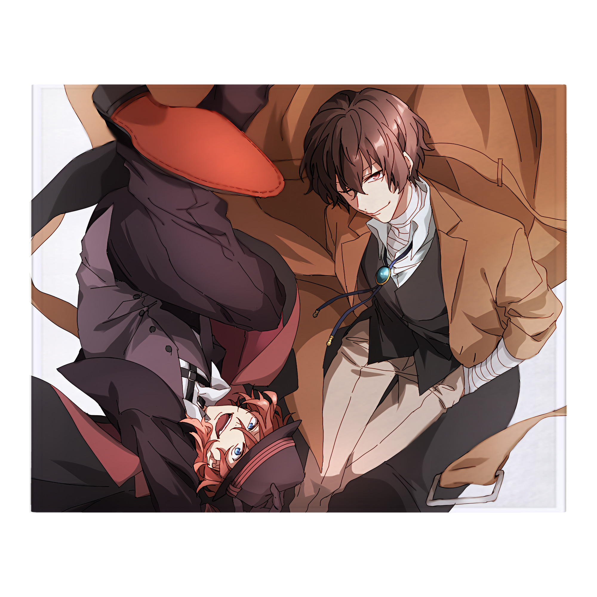 （画像用） 文豪ストレイドッグス Bungo Stray Dogs フランネルブランケット・多サイズ対応（横型）