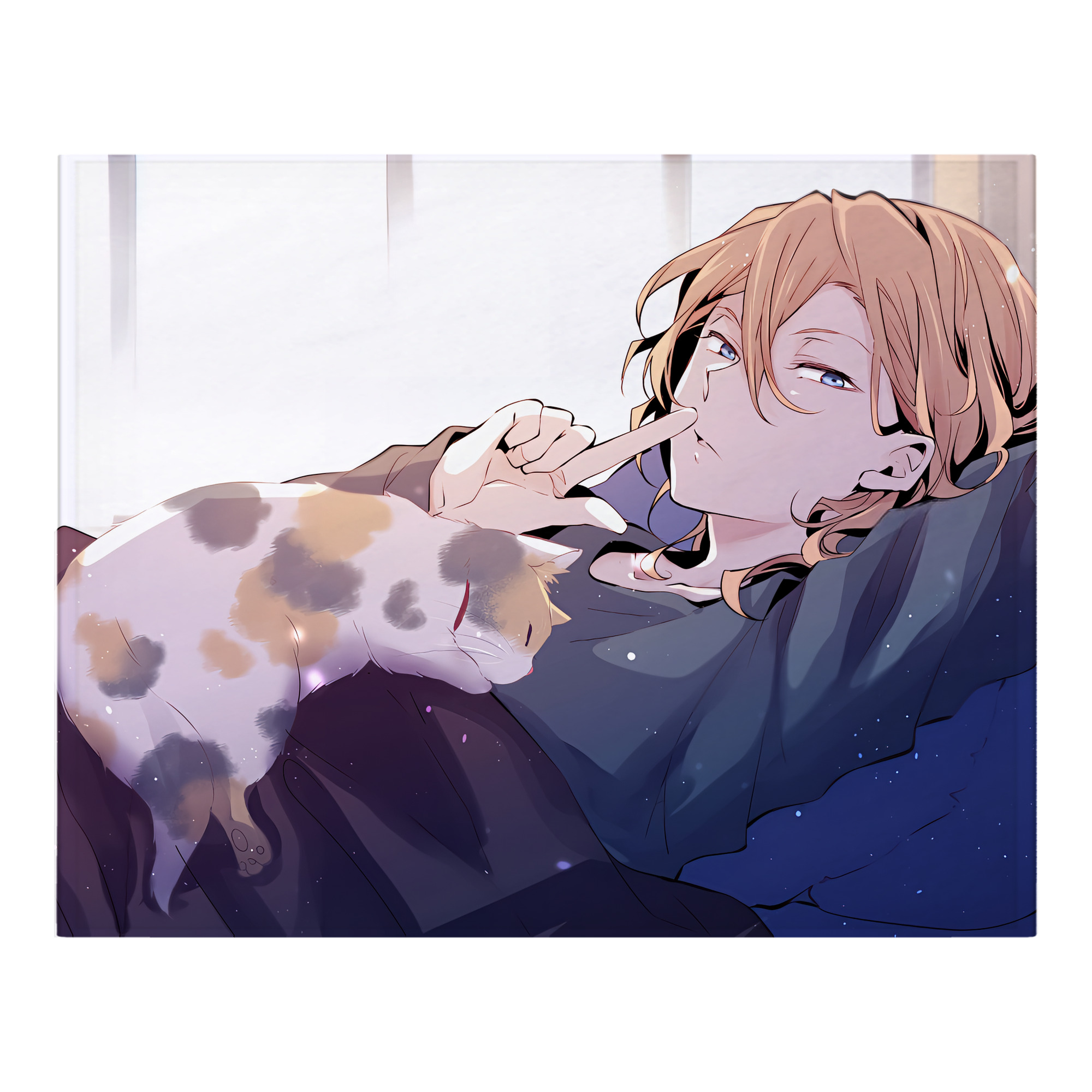 （画像用） 文豪ストレイドッグス Bungo Stray Dogs フランネルブランケット・多サイズ対応（横型）