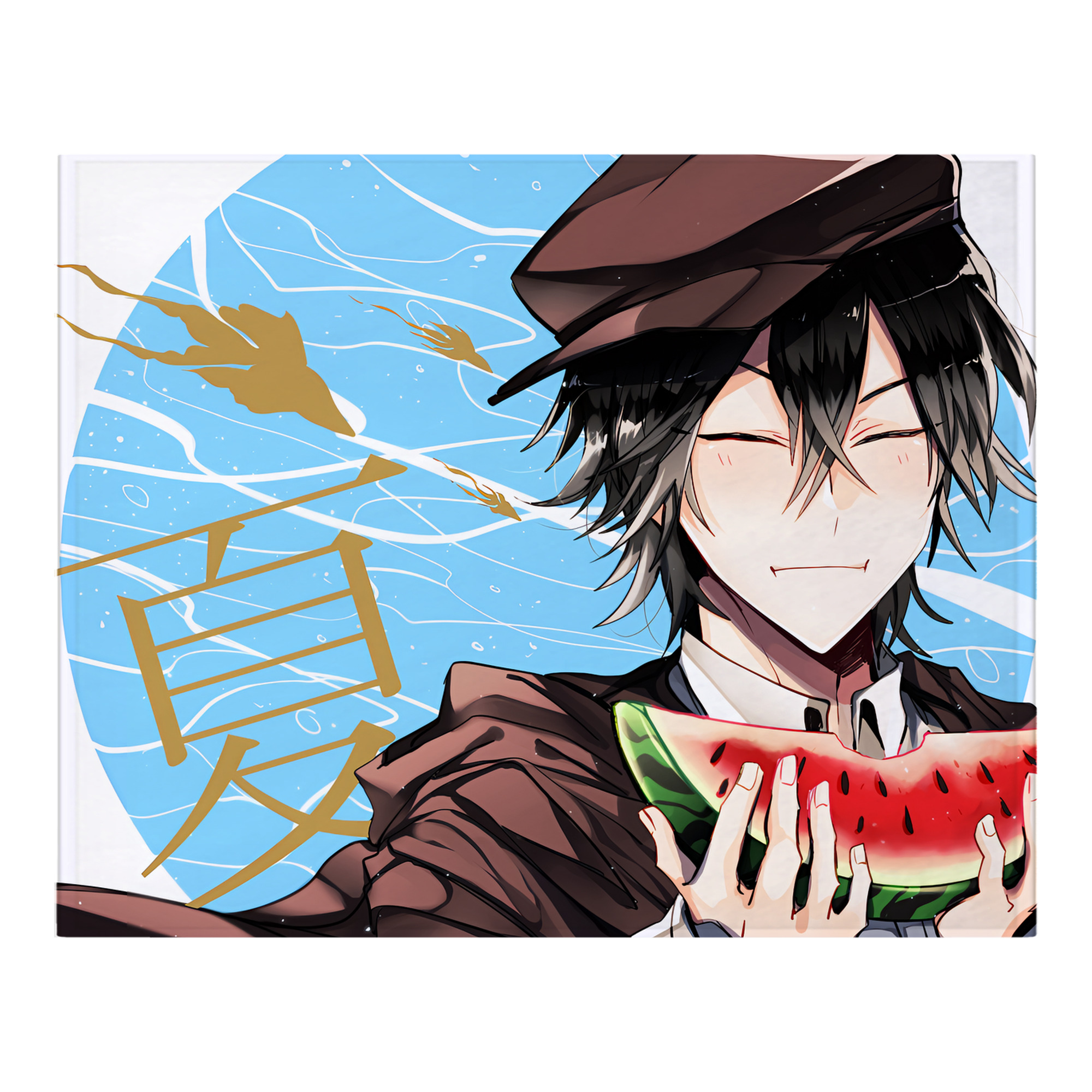 （画像用） 文豪ストレイドッグス Bungo Stray Dogs フランネルブランケット・多サイズ対応（横型）