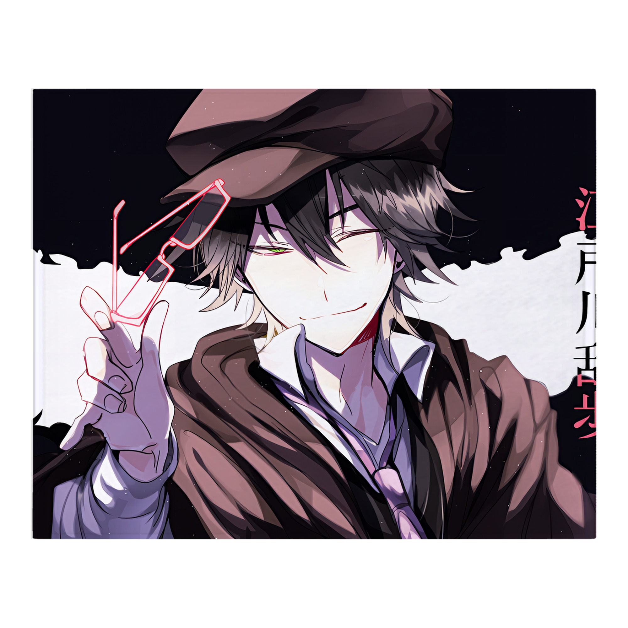 （画像用） 文豪ストレイドッグス Bungo Stray Dogs フランネルブランケット・多サイズ対応（横型）