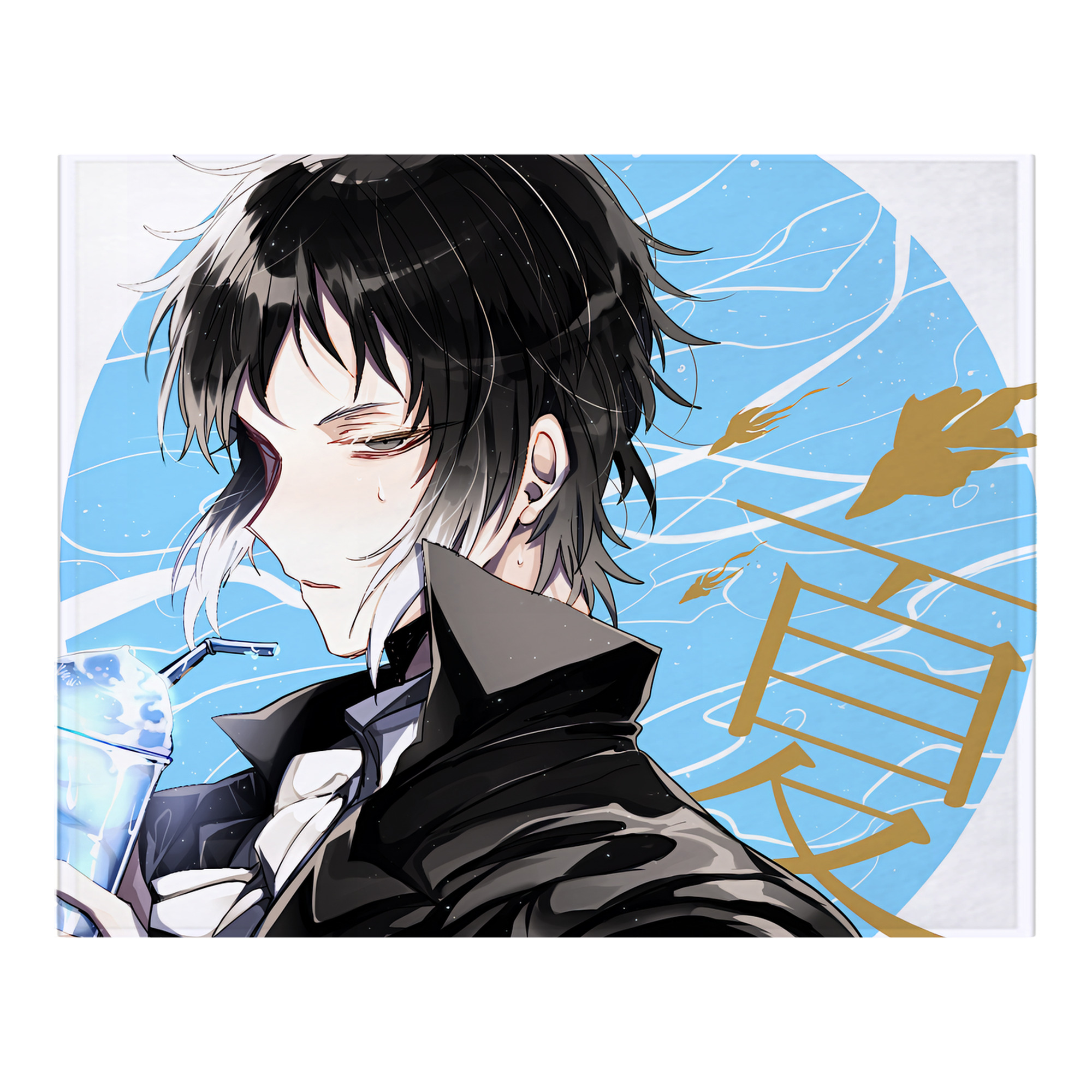 （画像用） 文豪ストレイドッグス Bungo Stray Dogs フランネルブランケット・多サイズ対応（横型）