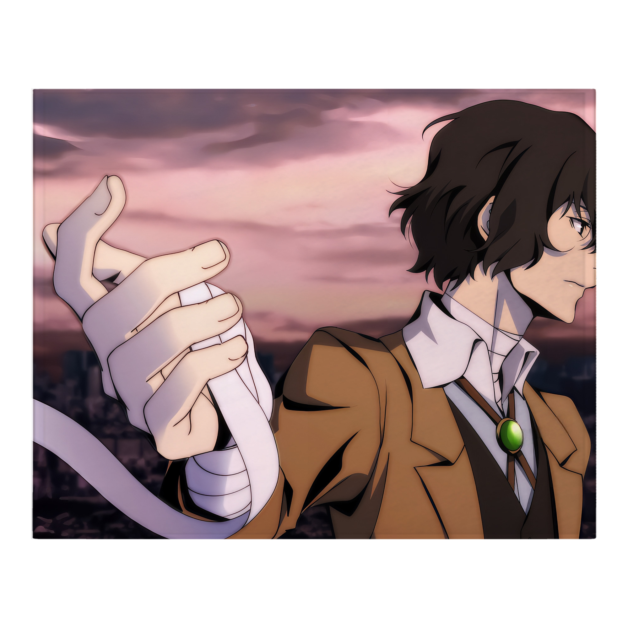 （画像用） 文豪ストレイドッグス Bungo Stray Dogs フランネルブランケット・多サイズ対応（横型）