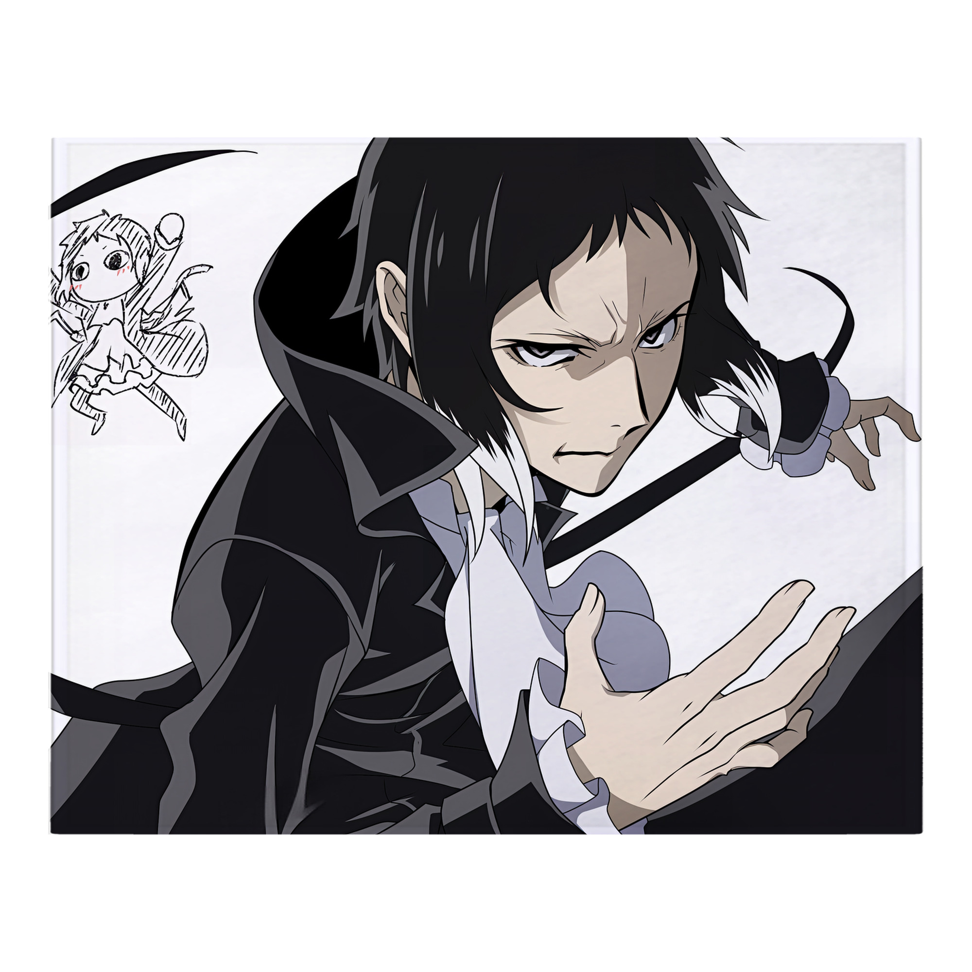（画像用） 文豪ストレイドッグス Bungo Stray Dogs フランネルブランケット・多サイズ対応（横型）