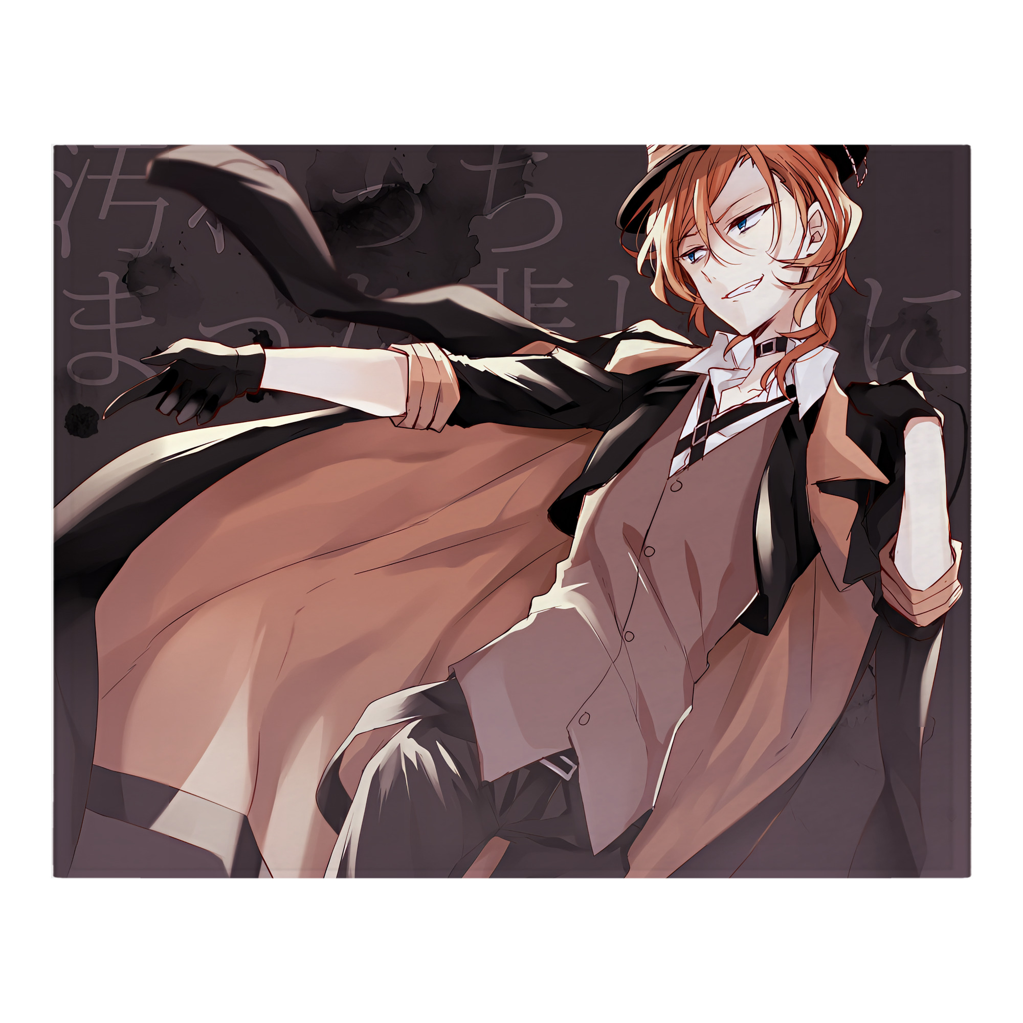 （画像用） 文豪ストレイドッグス Bungo Stray Dogs フランネルブランケット・多サイズ対応（横型）