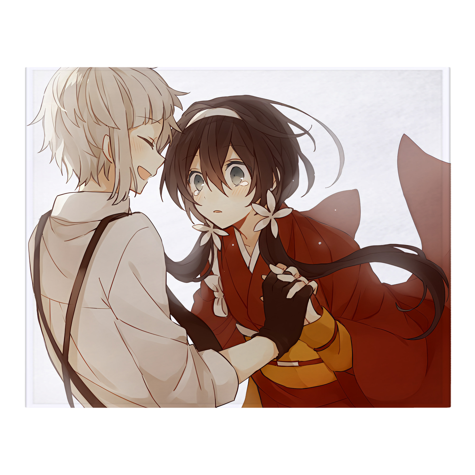 （画像用） 文豪ストレイドッグス Bungo Stray Dogs フランネルブランケット・多サイズ対応（横型）