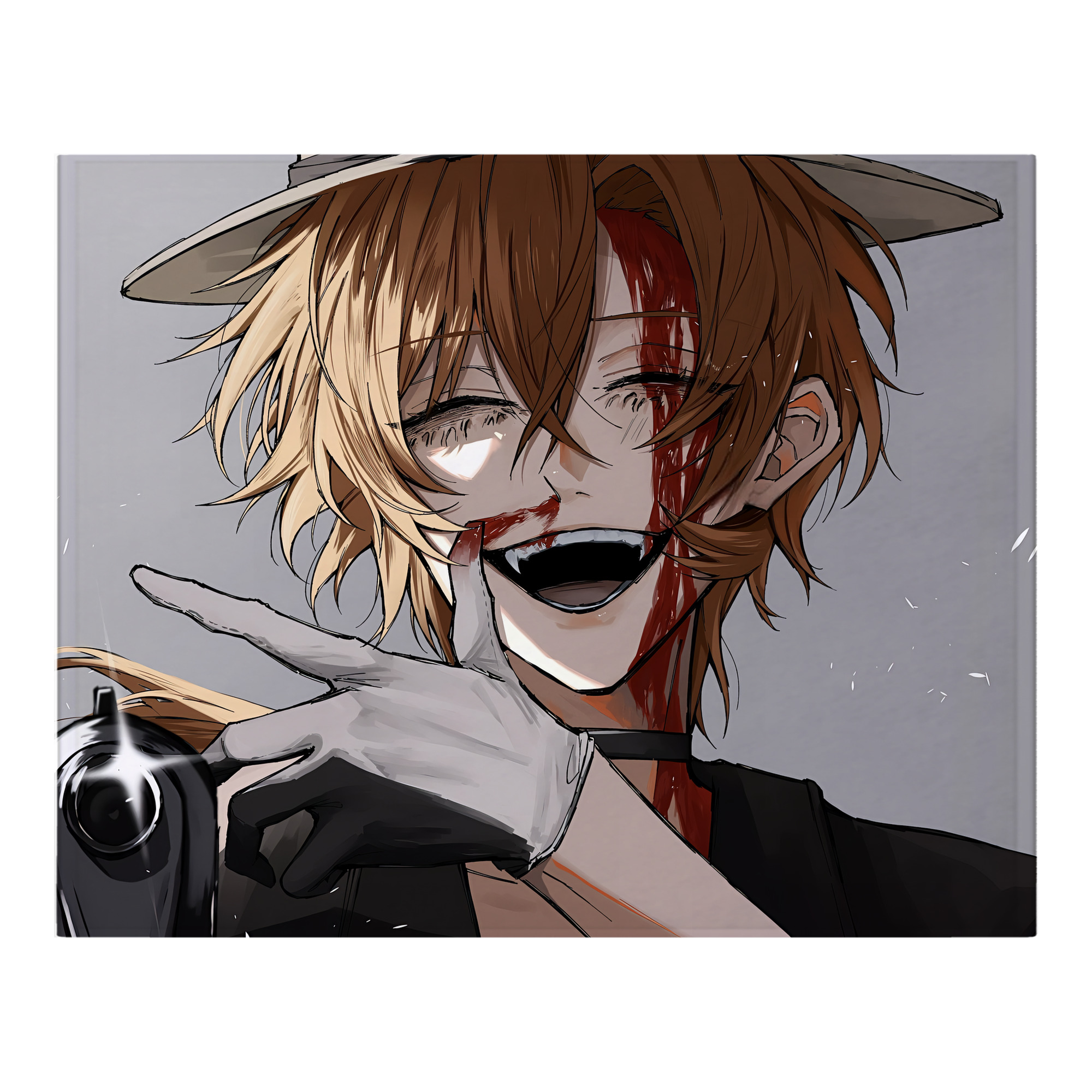 （画像用） 文豪ストレイドッグス Bungo Stray Dogs フランネルブランケット・多サイズ対応（横型）