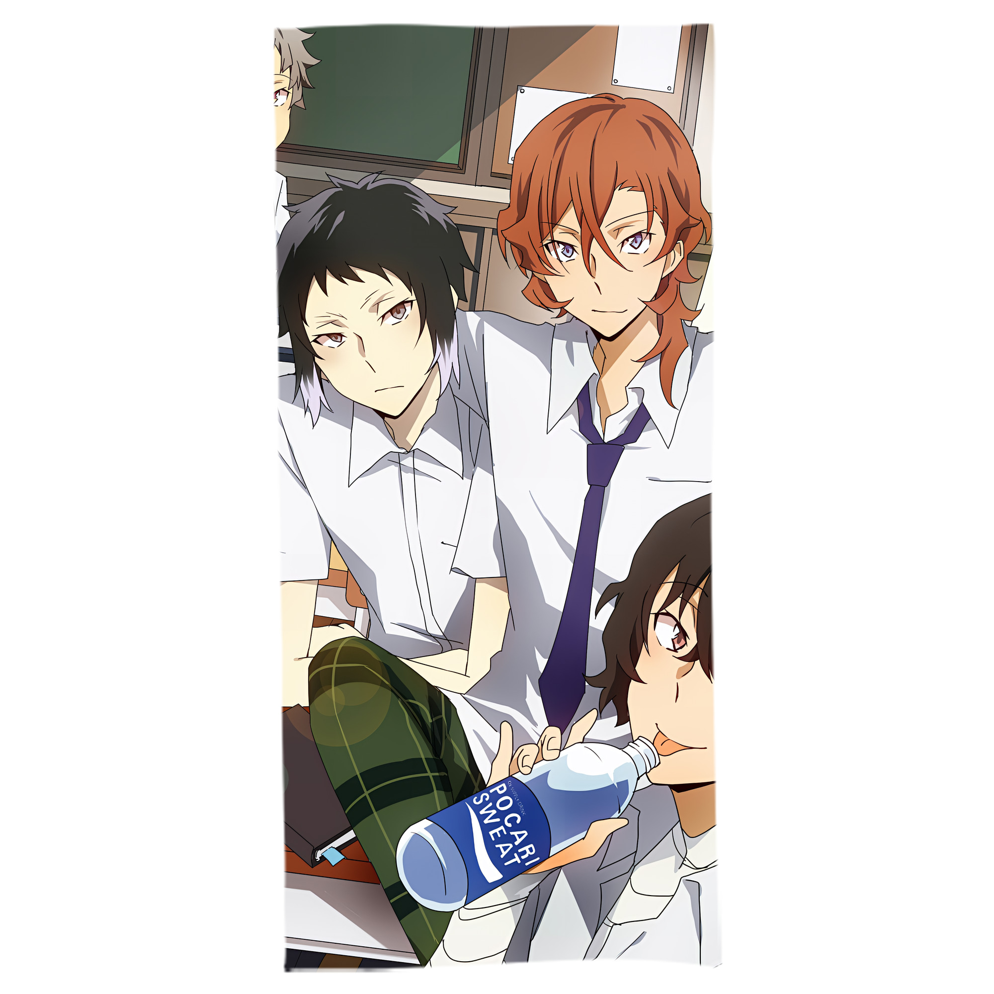 （画像用） 文豪ストレイドッグス Bungo Stray Dogs 大判バスタオル 70×140cm 吸水速乾 柔らかい肌触り